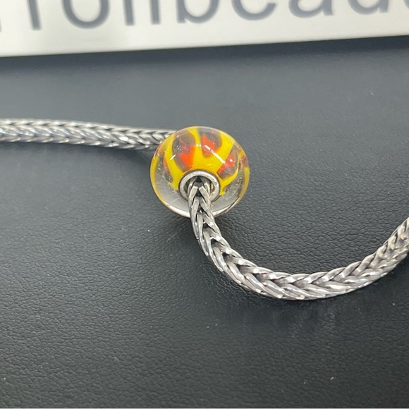 Trollbeads Retired Red Shadow Bead- 61310 - Picture 4 of 7